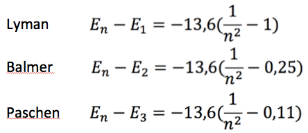 lyman balmer paschen