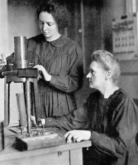 Marie e Irene Curie 1925